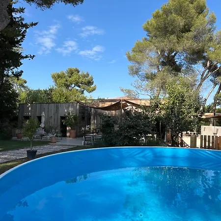 Maison Familiale En Bois - Piscine - Avignon