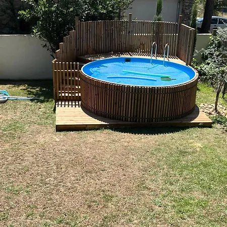 Maison Familiale En Bois - Piscine - Avignon